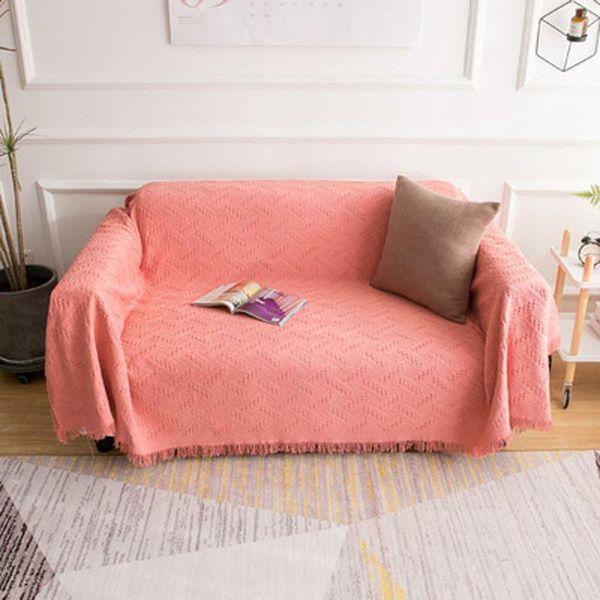 

bohemian knitted sofa blanket with tassels thread blanket sleeping rugs soft bed plaid vintage home decor tapestry