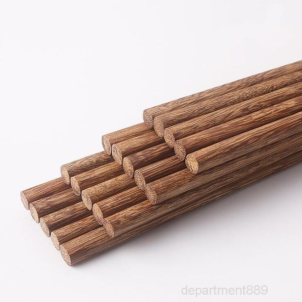 

natural wooden without lacquer wax tableware chinese classic style chopsticks wood sushi flatware dinnerware owc3138