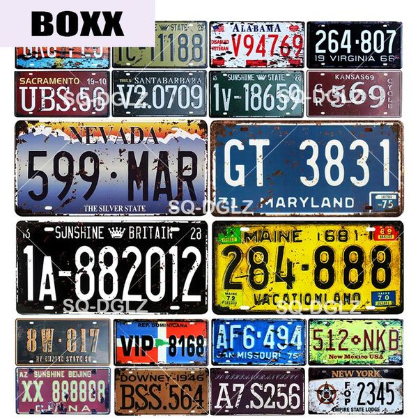 

горячие оптовые лицензионные плиты магазин бар стены украшения олова знаки старинные металлические знаки дома декор декора картины плакаты п