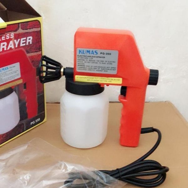 

600 ml electric airless tinggi tekanan sprayer house pagar room painting alat internasional electric airless sprayer1