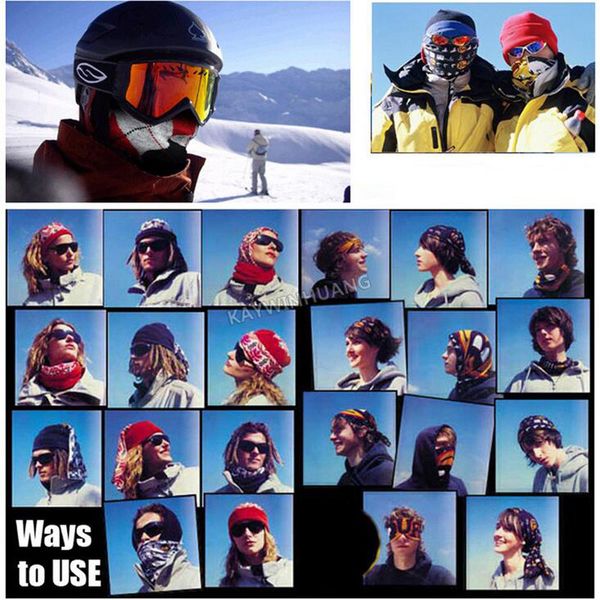 

geometric design 2020 cycling bandana head scarf women men outdoor sport running riding neck warmer gaiter face shield mask buffe