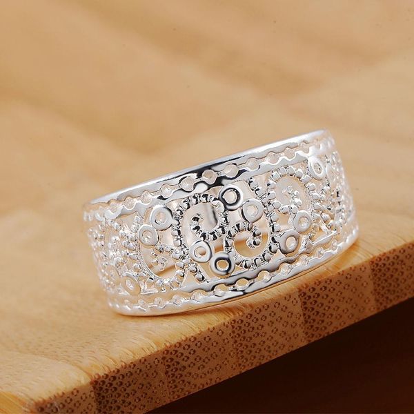 

new silver color charm beautiful new fashion elegant novel openwork retro women ring jewelry sell h bbyrdh