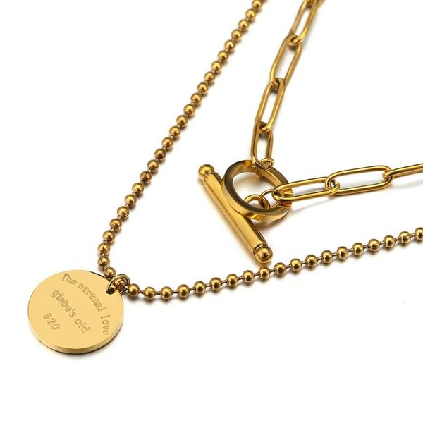 

anesoa charm metal link цепи ожерелье для женщин золотая цветное заявление ювелирные изделия choker ожерелье мода 2020 коллан донна, Silver