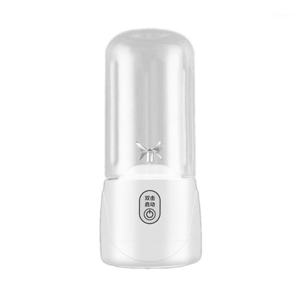 

juicers 6 blades portable juicer electric usb rechargeable smoothie blender machine mixer juice cup maker fast blenders,white1
