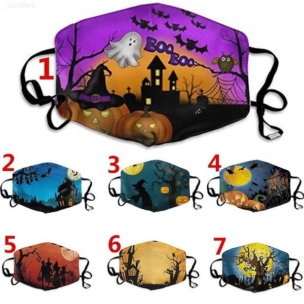 

party digital filter sports halloween face witch house reusable anti dust mask pm2.5 anti-haze protective masks