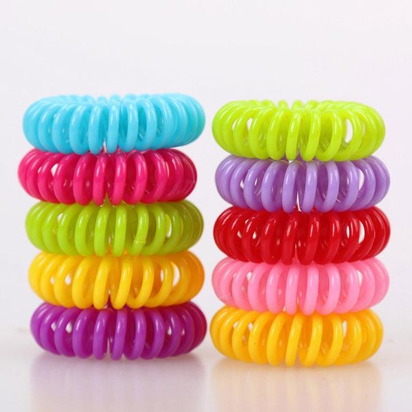 

candy цветные телефонной линии волос кольцо, аксессуары для волос, волосы веревка, spring rubber band, mix candy цветные wmtxqn lottery2010, Silver