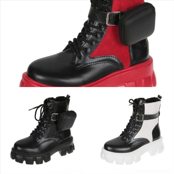 

nzko middle new casualboots fashion rocky boot short girls big kids soft bottom autumn, Black