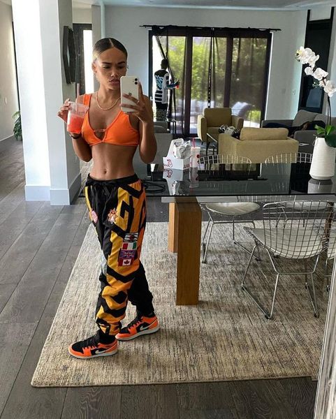 

women's pants & capris vavcy 2021 autumn print street wear running sporty pant, Black;white