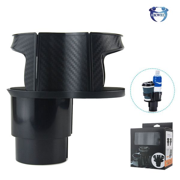 

2 в 1 автомобиль держатель воды держатель для питьевой бутылки для питьевой бутылки сотовый телефон организатор автомобиля интерьерные аксес