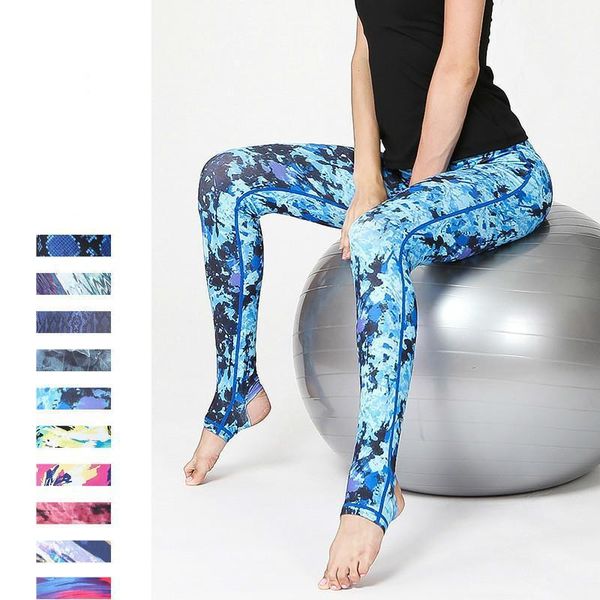 

yoga outfits pants woman printing quick dry sports leggings running gym bodybuilding trousers tights calsas de mujer deportivas1, White;red