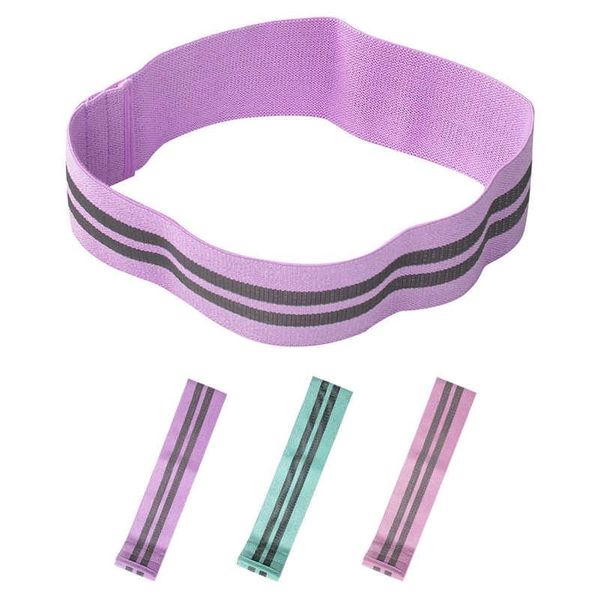 

hip resistance bands loop circle fitness booty bands rubber expander elastic buleg thigh hip trainer home workout equipment