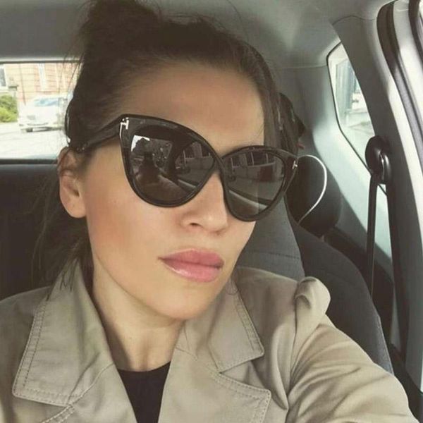 

sunglasses fashion thin cat eye women designer vintage sun glasses female for gafas de sol uv400, White;black