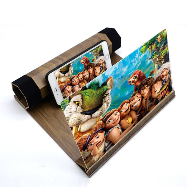 

lazy holder for 12-inch enlarged 3d phone screen magnifying glass portable hd mobile