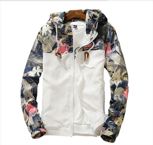 

spring autumn womens windbreaker plus size 4xl zipper hooded floral loose windbreaker womens jacket basic jacket coat 202129, Black;brown