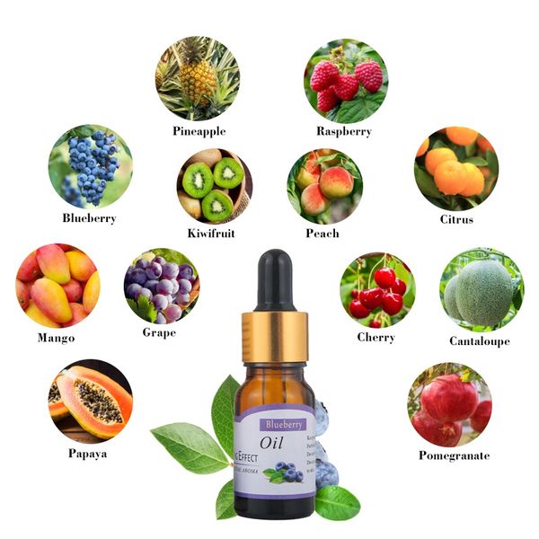 

natural pure aroma fragranceflower fruit essential oil spa diffuser burner therapy relieve body stress skin care makeup tool kit jllgsm