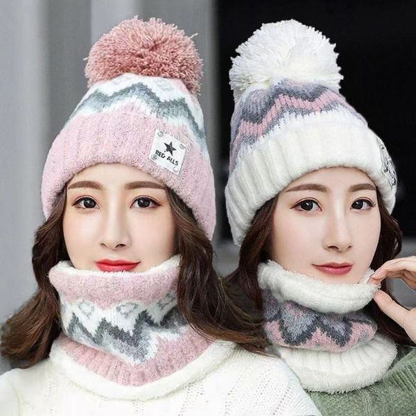 

hat women's autumn and winter warmth and fluffy line cap korean version of the wild winter thickened cold-proof cycling ear protection, Blue;gray
