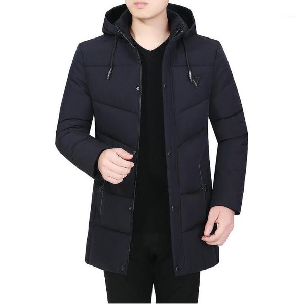 

men puffer parkas winter dark blue black puff basic coat male warm quilted hooded jacket thick thermal outerwear plus size 5xl1