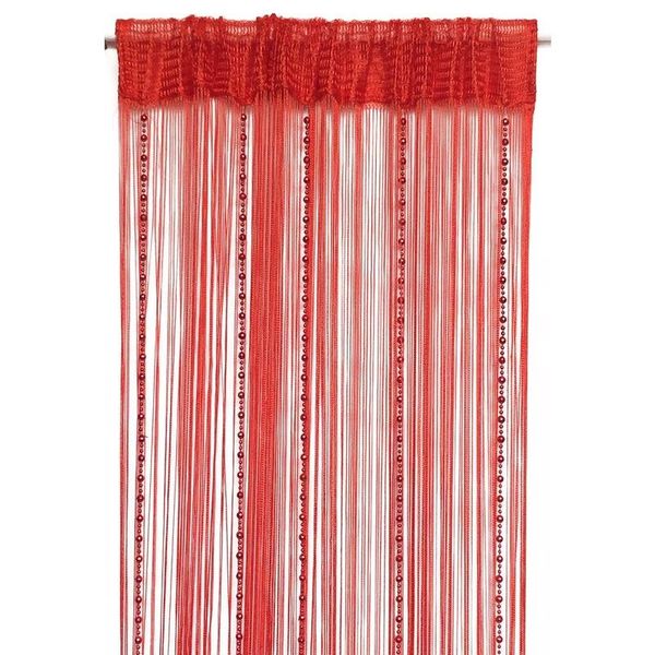 

2x1m door curtain line string crystal curtains beads tassel silk wedding decoration for living room bedroom housing window fancy
