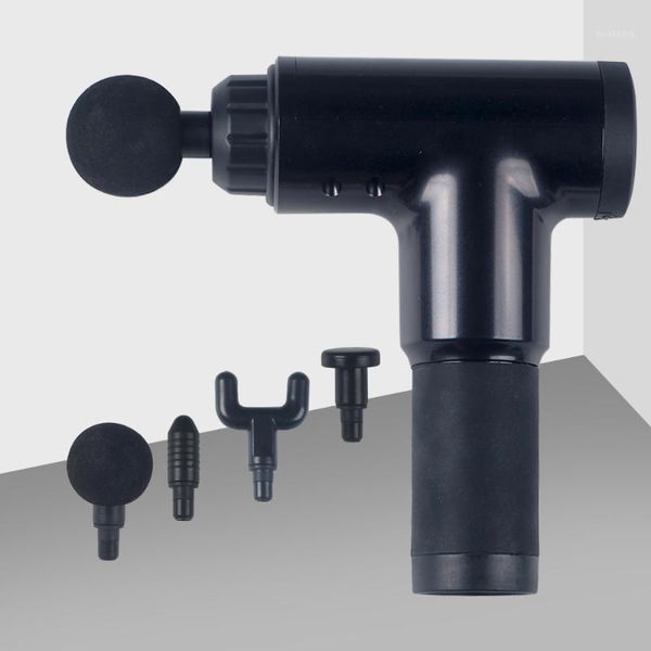 

electric massagers massage gun portable muscle stimulator relief pain massager vibration fascial fitness equipment for male female1