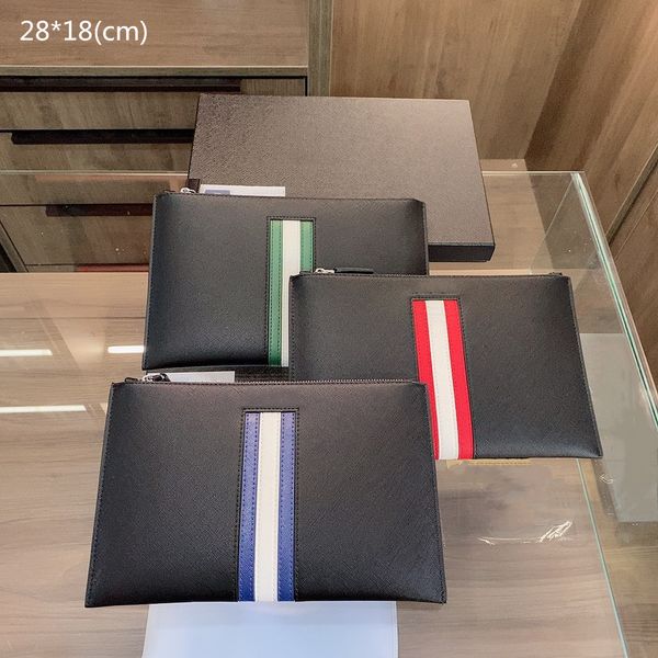 

mens wallets designers clutch bags cowhide purses luxury wallets change bags fashion style men card holders formal pd20120801, Red;black