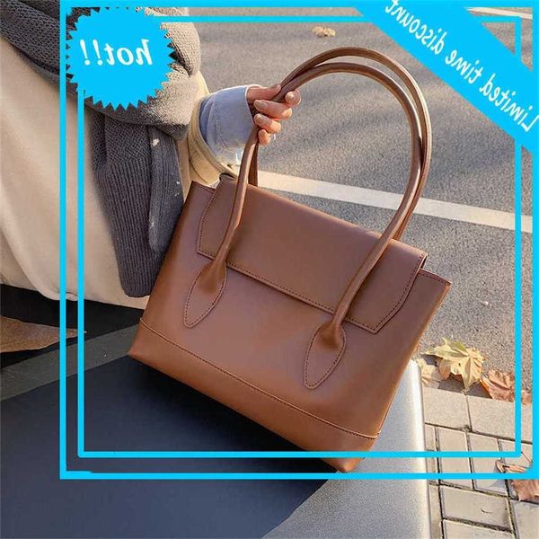 

casual pu leather shoulders designer large capacity travel dead handbags women 2021