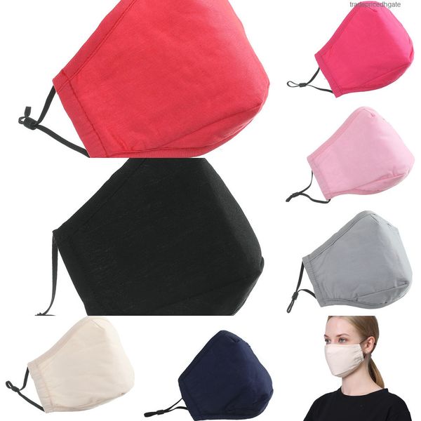 

mask face dust cotton pm2.5 washable mouth masks for student women men reusable yx13