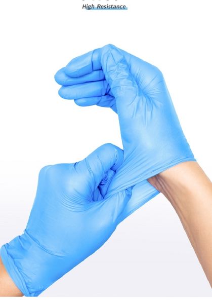 

care disposable nitrile intco 100pcs gloves protective gloves for your home, cleaning checking gloves