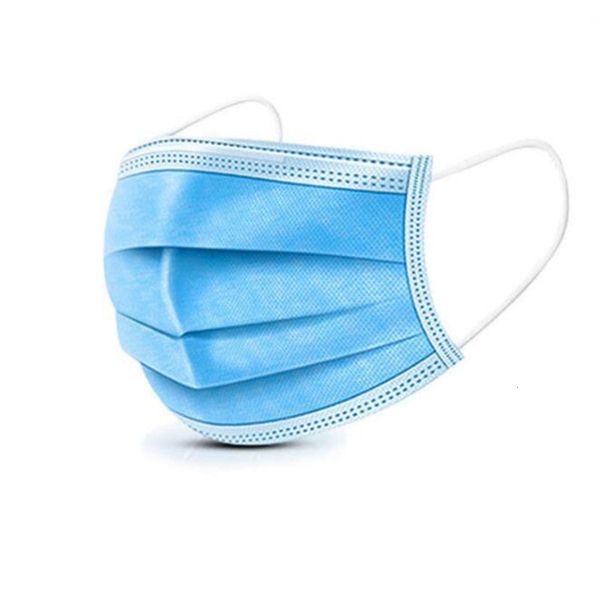 

dhl disposable face thick ups 3-layer masks with earloops for salon, home use comfortable in stock mask845y