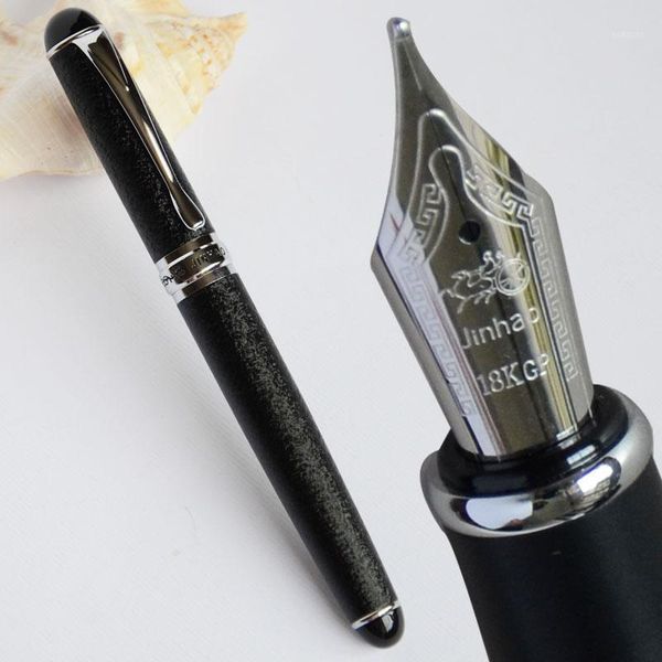 

fountain pen jinhao x750 rough surface black 18kgp 0.7mm broad nib office business golden blue pink 15 colors select jinhao 7501