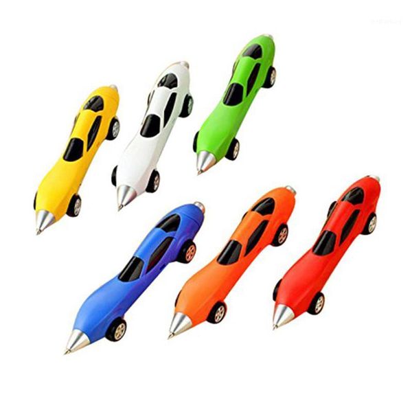 

ballpoint pens -3pcs lovely children car pens1, Blue;orange
