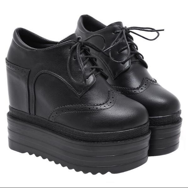 

2020 boots one-inch bow-down waterproof shoes super heels high sponge cake rpe6, Black
