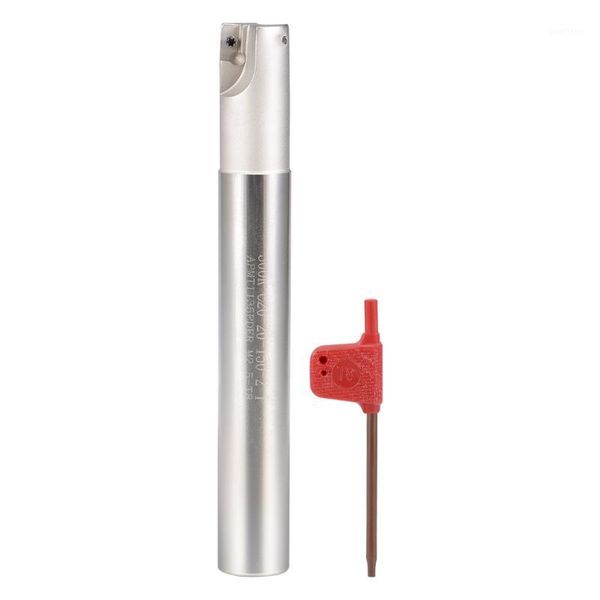 

uxcell 0.8" " indexable end mills 2 flute bap300r r0.8 for apmt1135 insert1