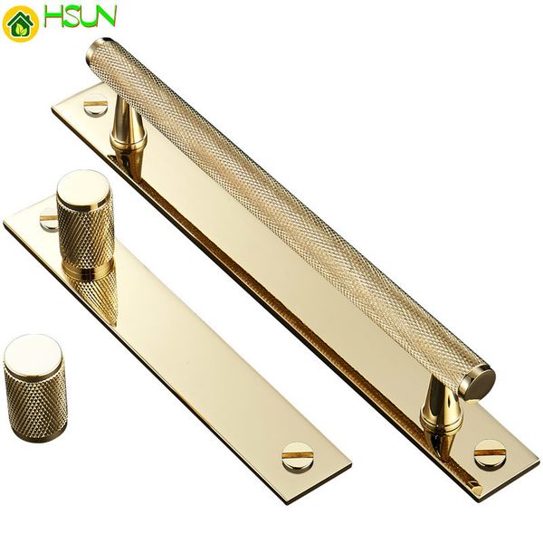 

2 pcs gold knurled/textured modern kitchen cabinet knobs and handles drawer pulls bedroom knobs brass t bar cabinet hardware