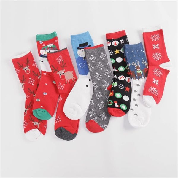 

kids christmas socks red cotton christmas gifts 25*8cm christmas socks women's socks new year gifts stockings kkb2779#463, Pink;yellow