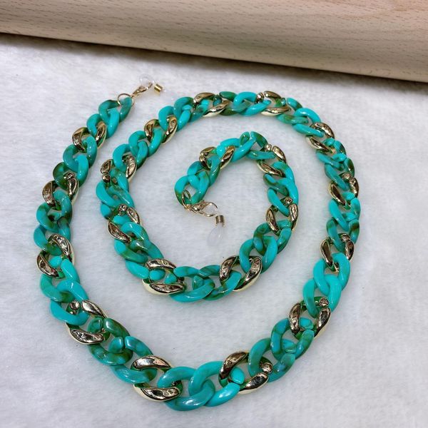 

2021 multi color wide acrylic resin glasses chain mask chain sunglasses holder accessories 2021 multi color coupons online h jllpdn
