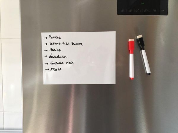 

dry erase magnetic white board for fridge decor fridge magnet notepad planner kitchen reminder tablet message whiteboard marker wmtahn