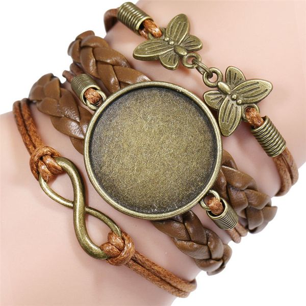 

bracelets for heat tranfer printing sublimation multi-storey women bracelet jewelry blank consumable factory price