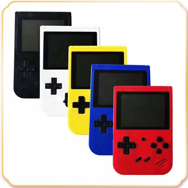 

мини портативная игровая консоль retro portable video game player может хранить 400 игр 8 бит 3,0 дюйма красочные lcd cradle design на склад