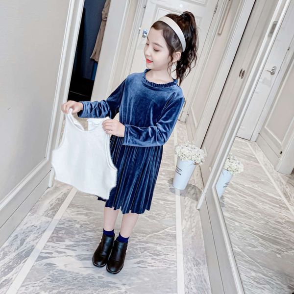 

2020 new korean drs children's skirt, Red;yellow