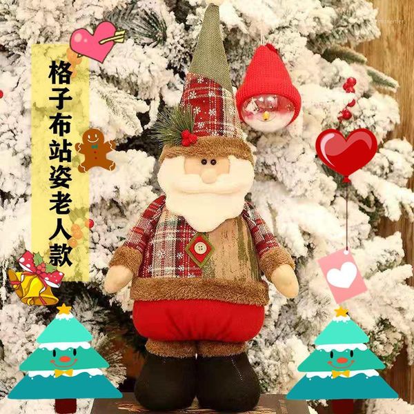 

christmas decorations 2021 gift dolls tree innovative elk santa snowman1