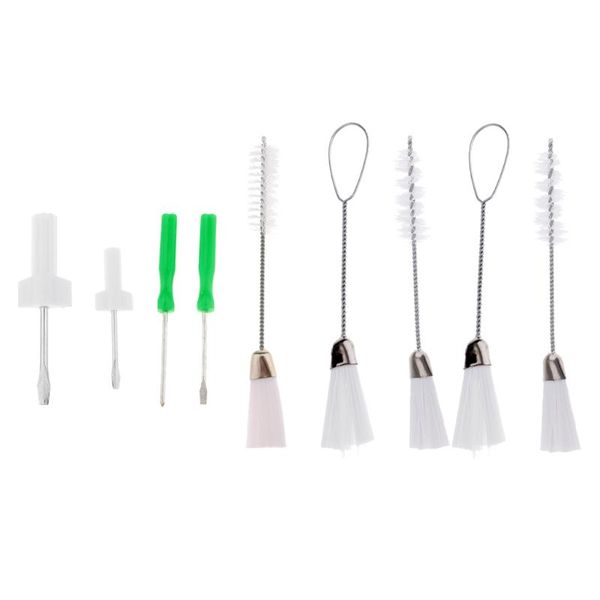 

1 set sewing machine service kit (5pieces cleaning brushes and 1piece screwdriver service maintenance tools)