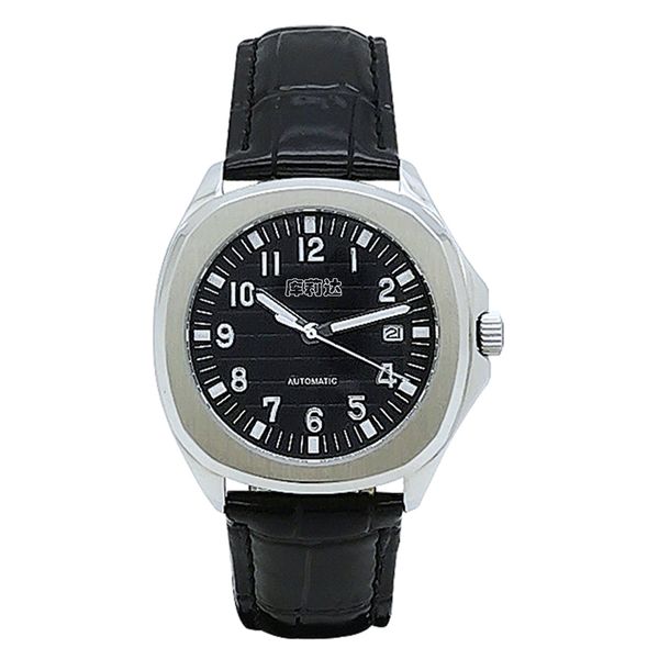 

sapphire glass rose gold watch luxury men designer mechanical automatic black rubber nautilus aquanaut 5167 watches wristwatches, Slivery;brown