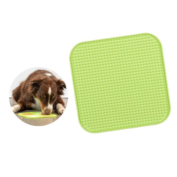 

dog lick mat fun alternative to slow feeder dog bowl snuffle mat