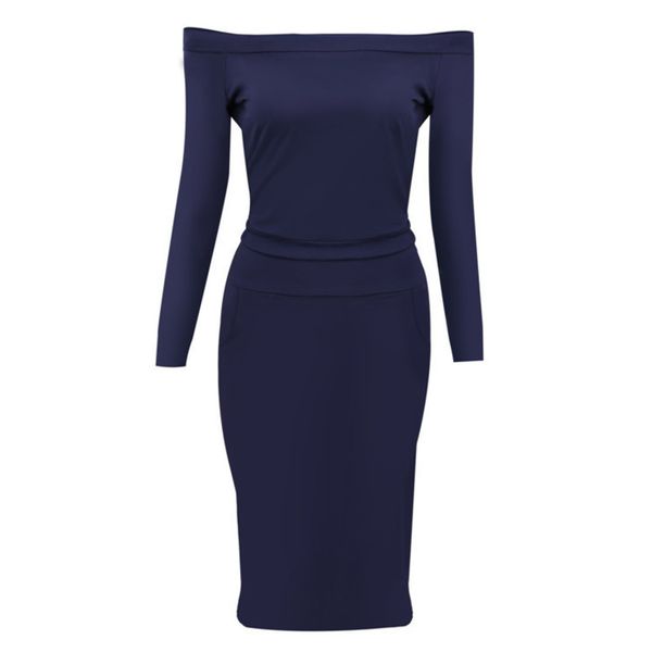 

womens slim skirt collar solid color chiffon dress womenvexpdd, Black;gray