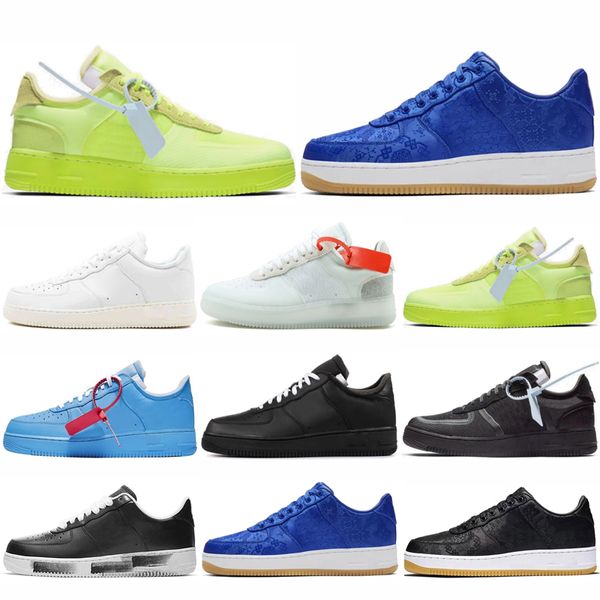 

2021 new style fly line men women high low lover skateboard shoes 1 one knit eur size 36-45