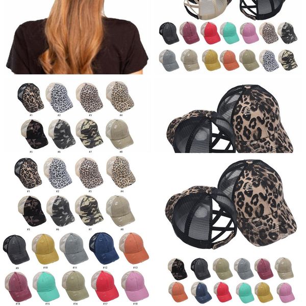 

cross us cap stock messy ponytail baseball hat washed vintage buns cotton hats outdoor snap backs mesh caps for wojy379339