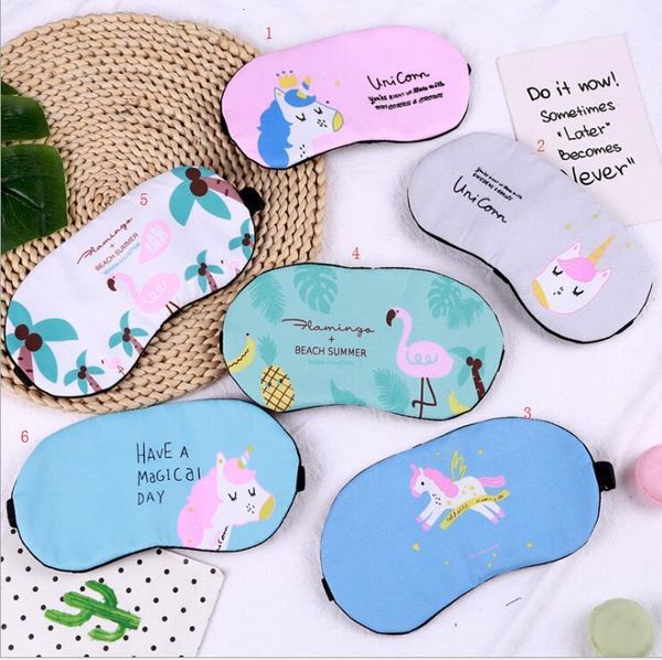 

fashion children eyepatch unicorn blindlunch break flamingo relieving light trvel ice sleep shading eye mask ffa698 p