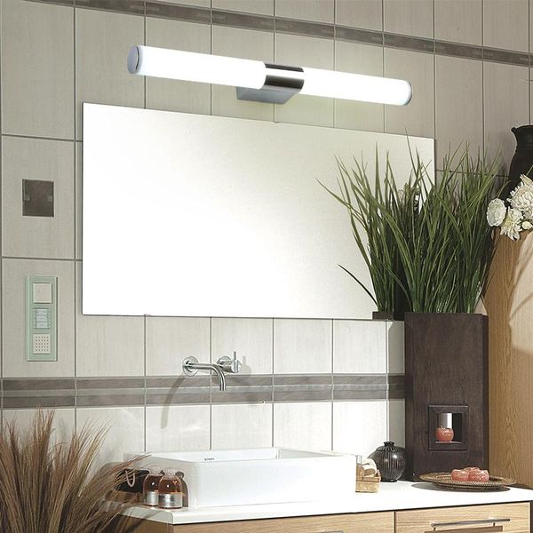 

wall lamp minimalist led lamps pc&stainless steel 7w 9w 15w mirror light in bathroom sconce applique murale luminaire