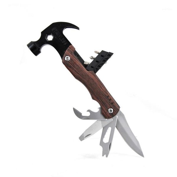 

portable household multifunctional claw hammer outdoor emergency hammer on-board safety tool1