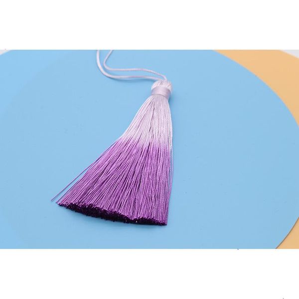 

5pcs 10cm gradual tassel cotton silk tassels for diy earrings jewelry making findings fashion tassels fringe charms pendants h wmttur